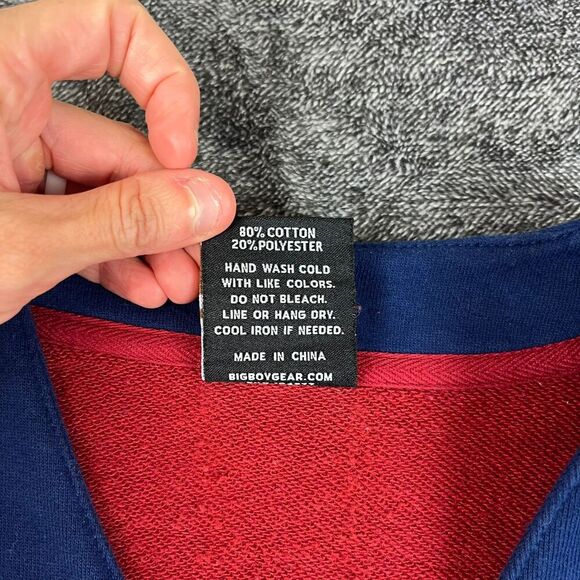 Big Boy HeadGear SC State University College Embroidered Cardigan Men's L Red - Picture 4 of 10